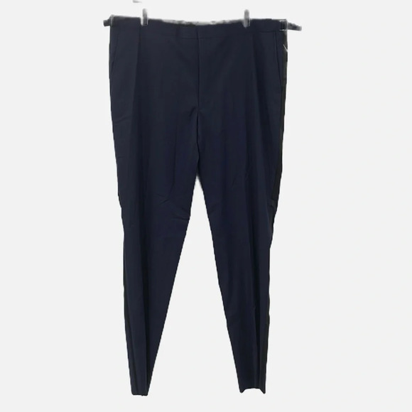 Alton Lane Tailored Fit Tuxedo Pants in Navy - NWOT - Size 40 - Picture 1 of 4